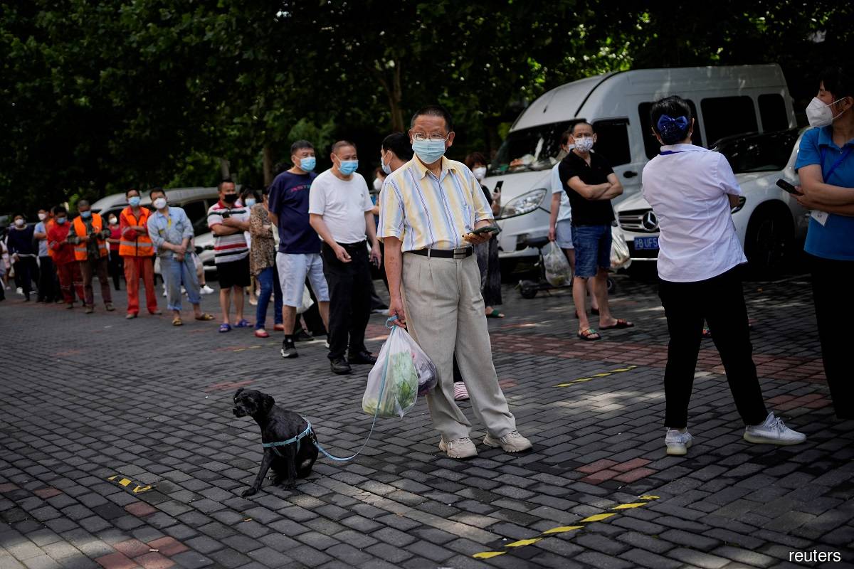 The new tests as seen on Saturday (June 11) come just 10 days after Shanghai lifted a two-month lockdown aimed at eliminating the community spread of Covid-19. (Photo by Reuters)